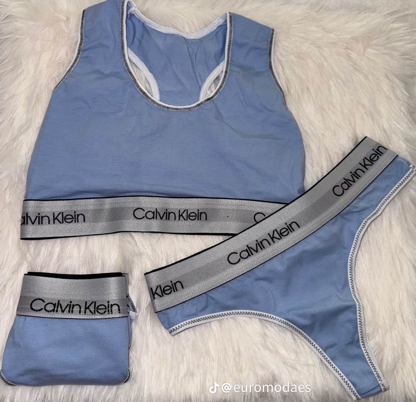 TRIOS DAMA PACK 3 Top- 3 Tanga - 3 Boxer