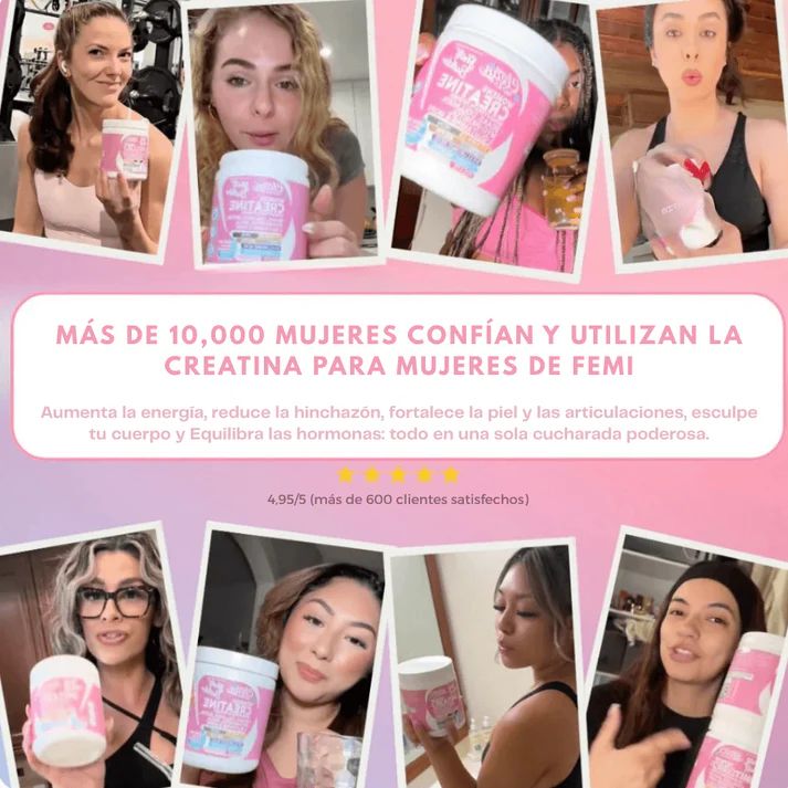 Creatina con inositol shetf builder
