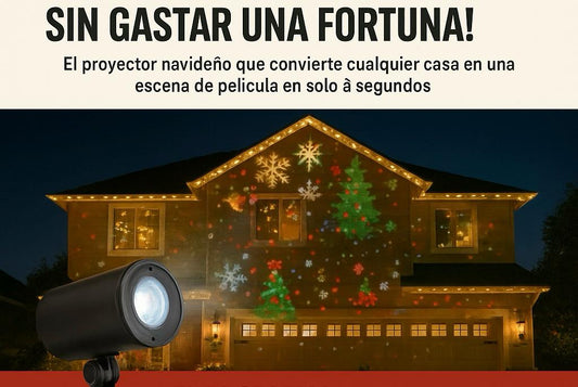 MINI PROYECTOR DE NAVIDAD