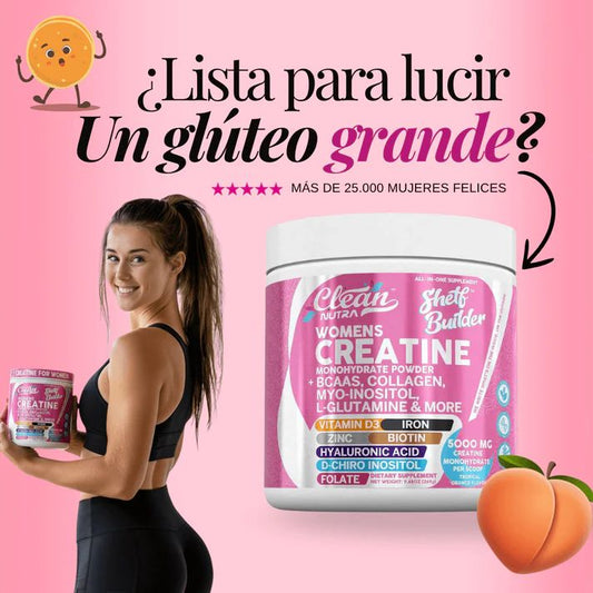 Creatina con inositol shetf builder