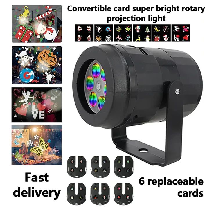 MINI PROYECTOR DE NAVIDAD